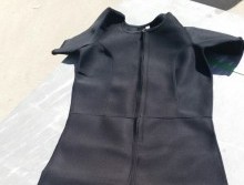 Not surfer-wear, but terror-wear. Wetsuit seized by Israeli border security. Photo courtesy of Defense Ministry Land Crossings Authority